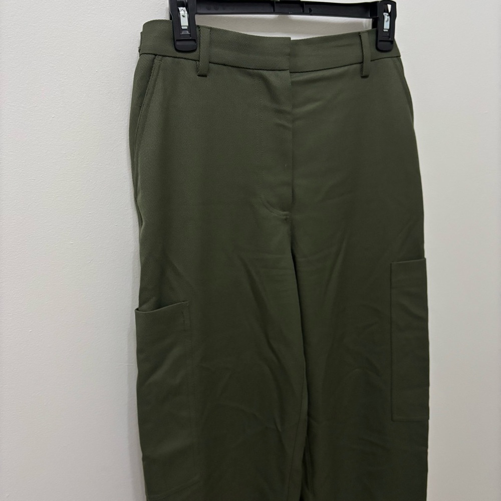Kith Marleigh Utility Pocket Trouser Pants Womens Size 4 Streetwear Wool Blend - Picture 3 of 13